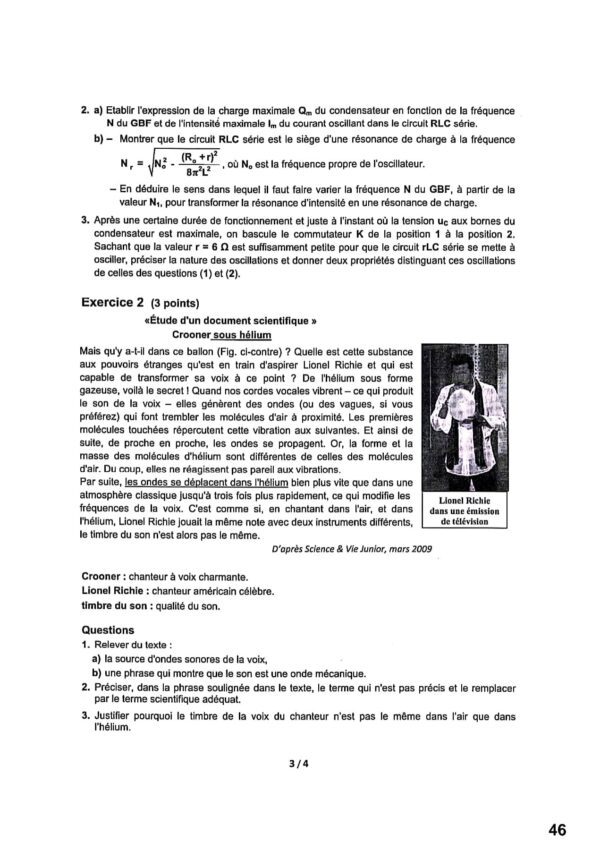 [Z2new]- Epreuves PHY bac corrigées 2009-2024, Bac Sciences Exp.