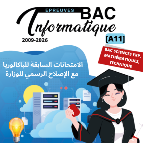 [A11new]- Informatique- Epreuves Bacs scientifiques corrigées (2009-2026)