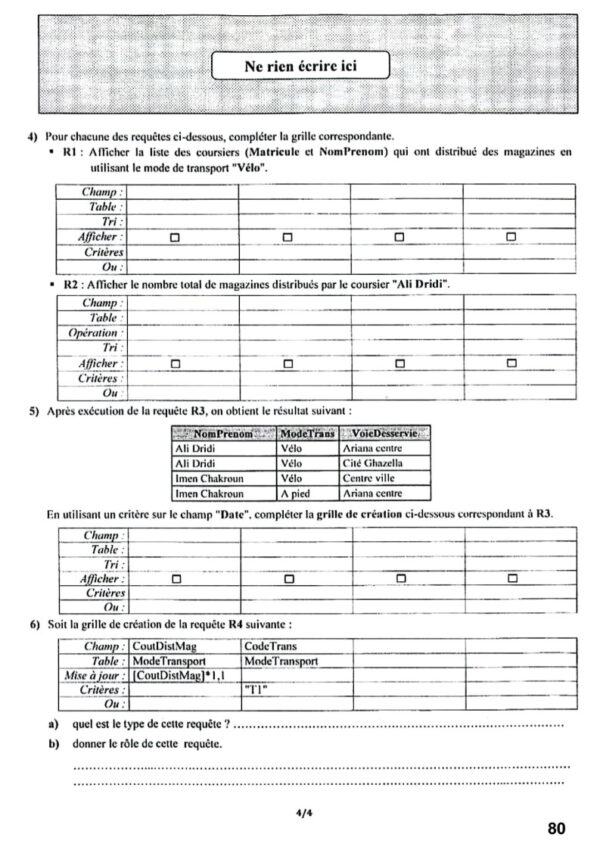 [G6new]- Informatique- Epreuves bac economie corrigées (2009-2025)