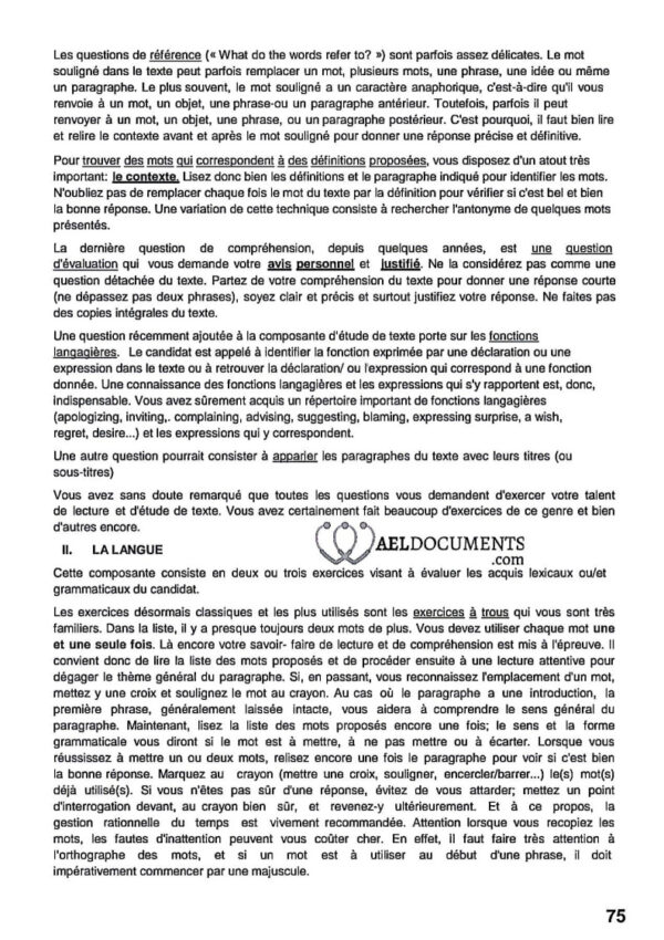 [W4new]- Anglais- Epreuves bac corrigées (2009-2025) Sections sciences exp, maths, eco, info