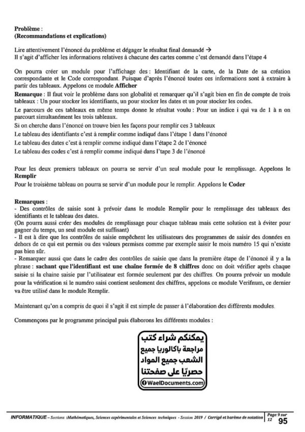 [A11new]- Informatique- Epreuves Bacs scientifiques corrigées (2009-2025)