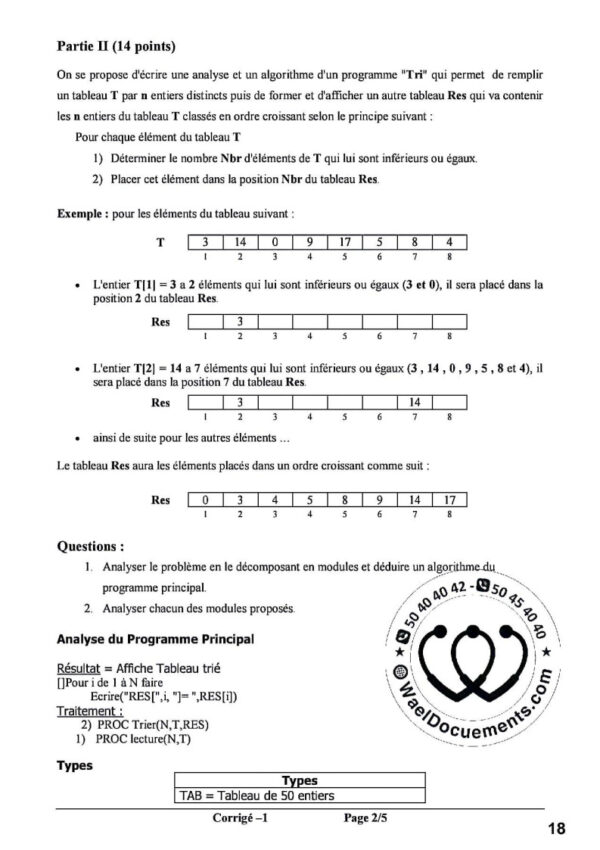 [A11new]- Informatique- Epreuves Bacs scientifiques corrigées (2009-2025)