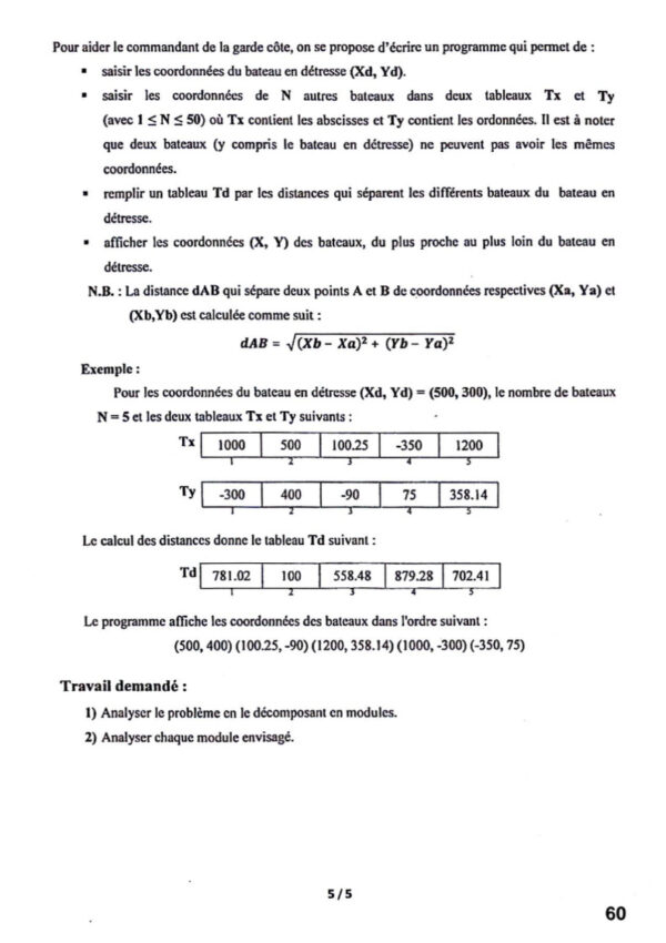 [A11new]- Informatique- Epreuves Bacs scientifiques corrigées (2009-2025)