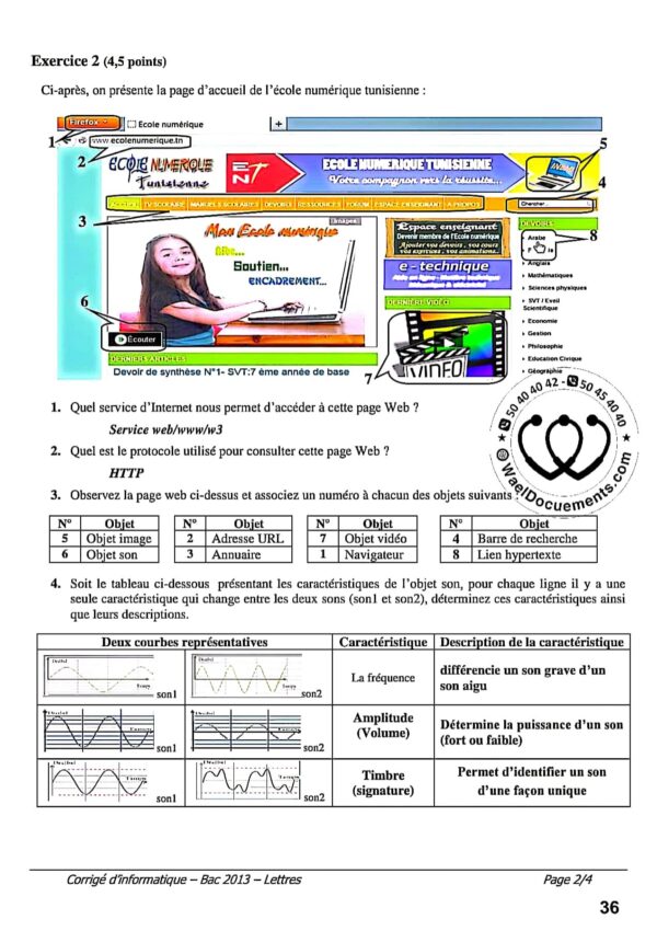 [L13new]- Informatique- Epreuves bac lettres corrigés (2009-2024)