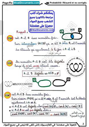 Probabilité- Résumé et exercices corrigés- WaelDocuments_Page1