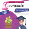 [E4new] économie-devoirs corrigées toutes l'année-bac économie
