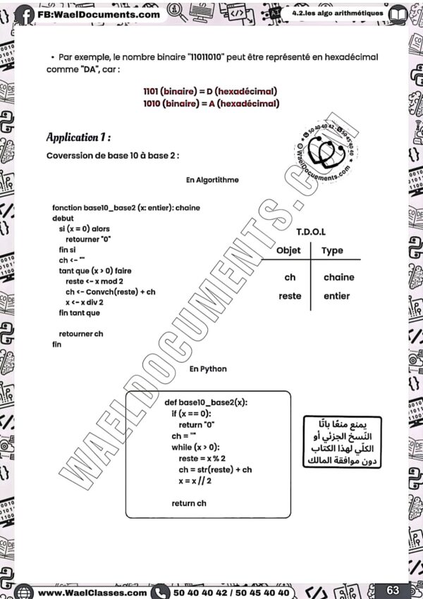 [i1new] Algo et Prog- Cours et résumés tous les chapitres - ac informatique14