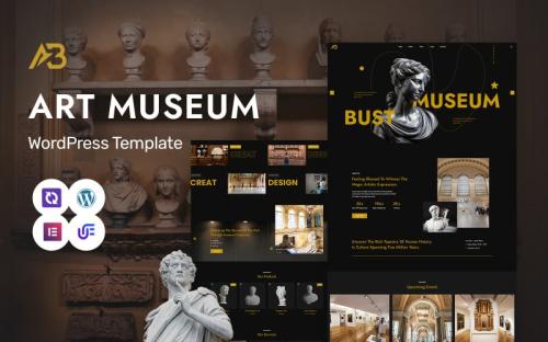 AartBust - Art Gallery And Museum WordPress Elementor Theme theme free