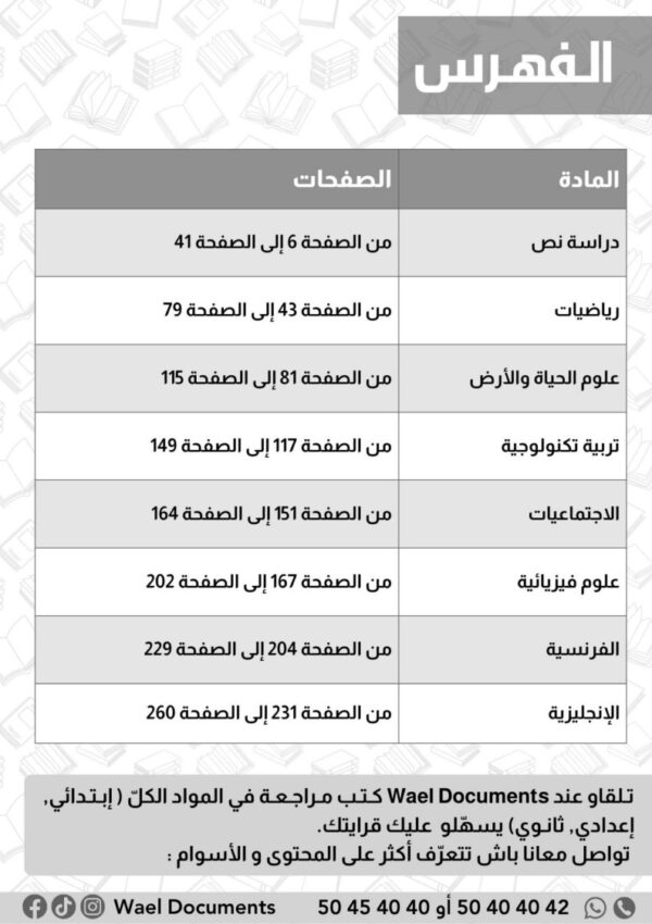 [7BP] السابعة أساسي 2026-امتحانات بالاصلاح للنموذجي  -الثلاثي الثاني
