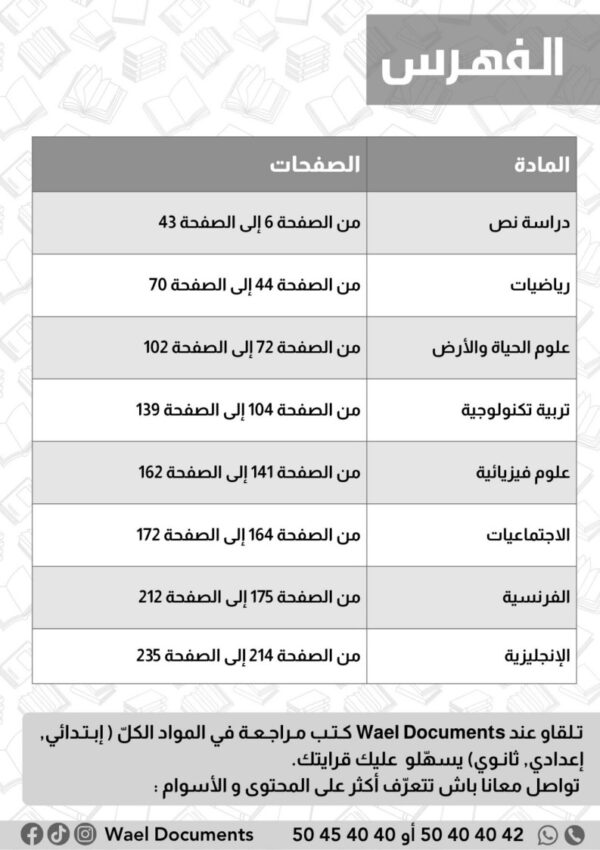 [7CN] السابعة أساسي 2026-امتحانات بالاصلاح -الثلاثي الثالث