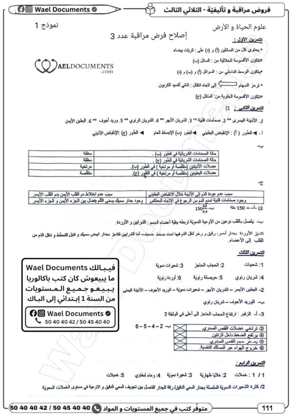 [9CN]  التاسعة أساسي2026  -امتحانات بالإصلاح -الثلاثي الثالث