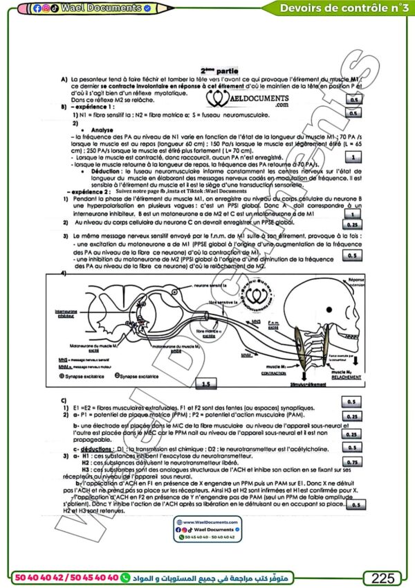 [SSd] SVT- Devoirs Bac sciences avec correction pour toute l’année(Noir)