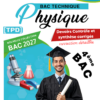 [TPd] Physique-Devoirs Bac technique- avec correction pour toute l’année (noir)