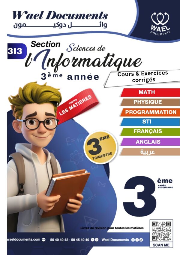 [3I3] 3ème info- résumée et exercices corrigés-trimestre 3