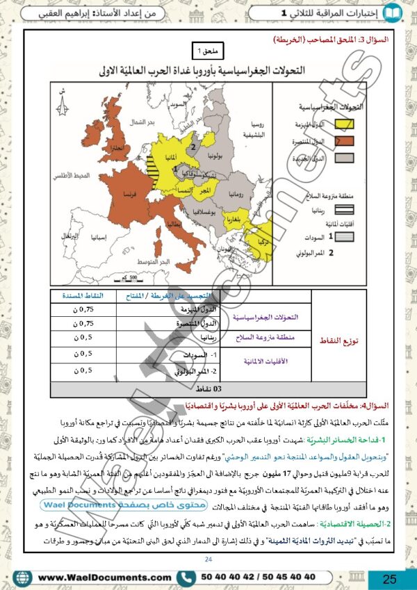[HG2]تاريخ و جغرافيا - برنامج 2026 - منهجية إختبارات و فروض