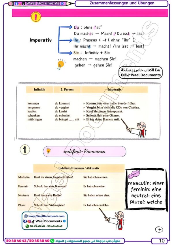 [ALM] Allemand – Résumés, exercices et épreuves du bac corrigés (couleurs)