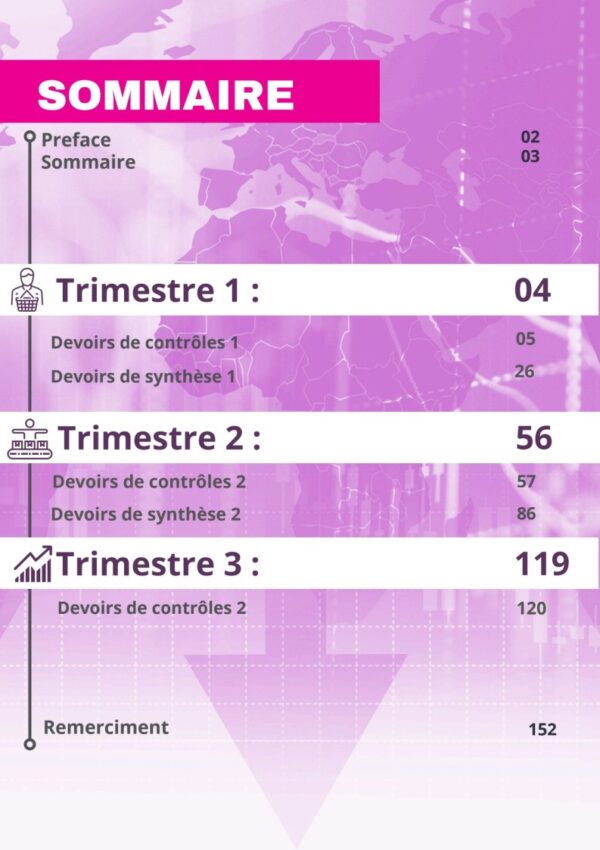[EEd] Economie-Devoirs contrôle et synthèse avec correction-Bac économie(noir)