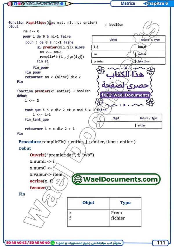 [IAc]  Algorithme et prog- Cours, exercice et problèmes corrigés - Bac info pour toute l’année (couleurs)