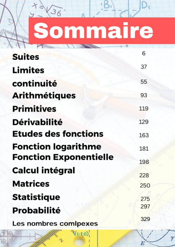 [IMc] -Maths- Cours, résumés et exercices corrigés-Bac info pour toute l’année (noir)