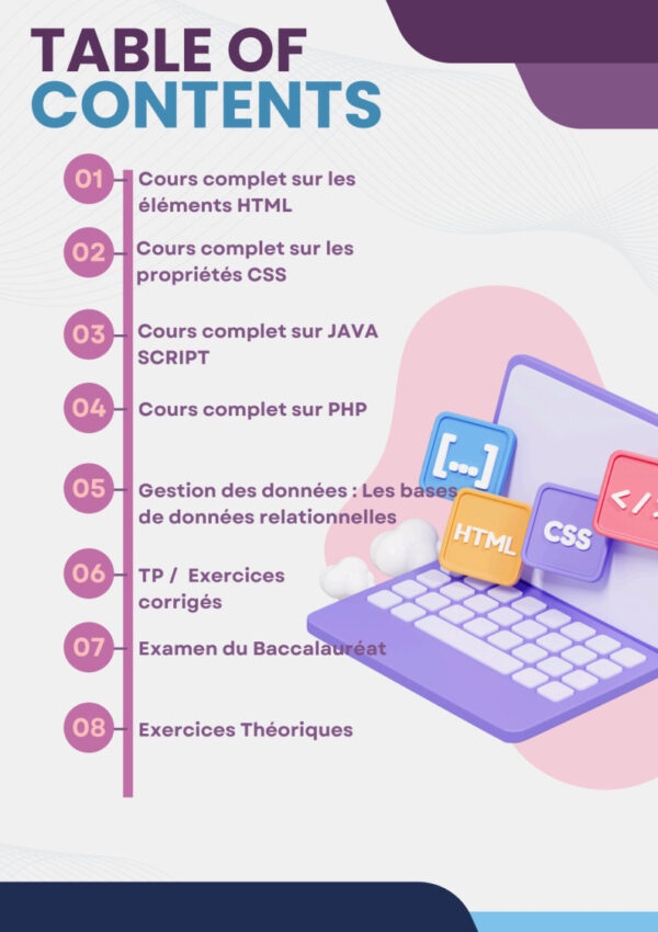 [ISc] -STI-Cours, exercices et TP-avec correction- Bac info pour toute l’année (couleurs)