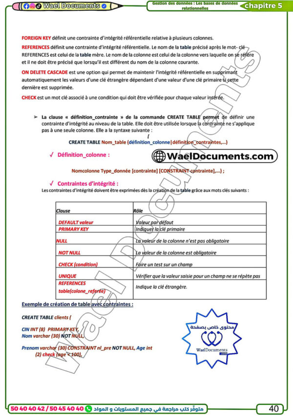 [ISc] -STI-Cours, exercices et TP-avec correction- Bac info pour toute l’année (couleurs)