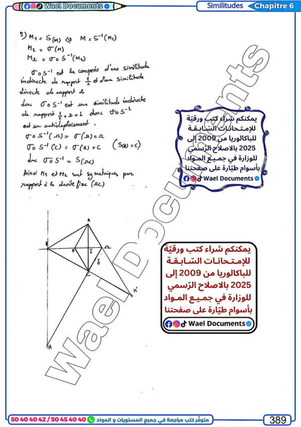 [MMz] Maths-Bac Maths - Cours et exercices corrigés- TOME 2: isométries,déplacements,intégrales,ln,exp,similitudes(noir)