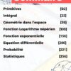 [SMz] -Maths- Cours et exercice corrigés- TOME 2 Bac sciences: primitives intègrales, espace, ln, exp, prob, stat, ép.diff (noir)
