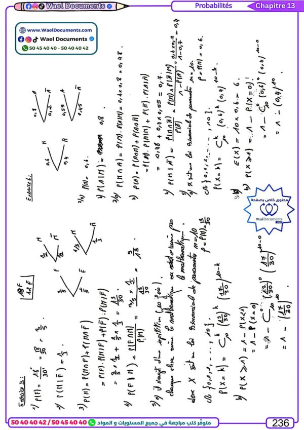 [SMz] -Maths- Cours et exercice corrigés- TOME 2 Bac sciences: primitives intègrales, espace, ln, exp, prob, stat, ép.diff (noir)