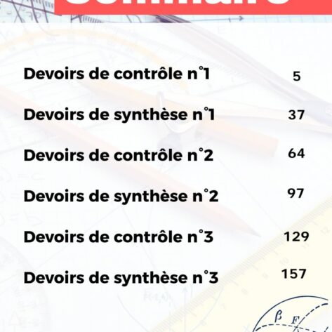 Programme Math Bac Technique Maths - Devoirs corrigés - Bac technique - WaelDocuments
