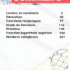 [TMy] Maths-Cours et exercices corrigés - TOME 1: Continuité, dérivabilité , complexe, fonctions réciproques étude de fct,ln (noir)