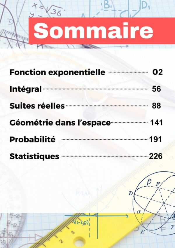 [TMz] Maths- Cours et exercices corrigés- TOME 2: exponentielle, intègrales, suites, espace, proba, statistique (noir)