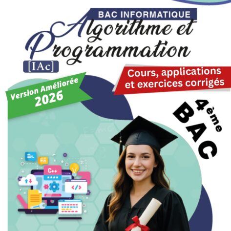 [IAc]  Algorithme et prog- Cours, exercice et problèmes corrigés - Bac info pour toute l’année (couleurs)
