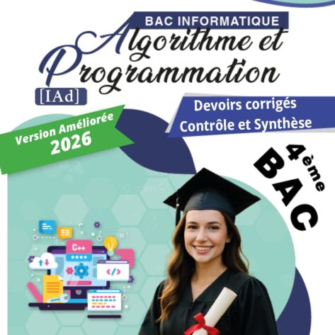 [IAd] Algorithme et prog - Devoirs contrôle et synthèse- avec correction pour toute l’année (noir)