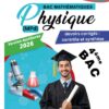 [MPd]Physique-Devoirs bac maths corrigés-plus que 36 devoirs contrôle et synthèse avec correction détaillée(noir)