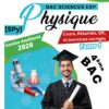 [SPy] -Physique- Cours et exercice corrigés- TOME 1 Bac sciences: RC, RL, RLC libres, et forcées, cinétique, équilible (couleurs)