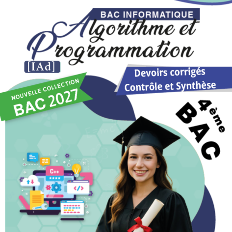 [IAd] Algorithme et prog - Devoirs contrôle et synthèse- avec correction pour toute l’année (noir)