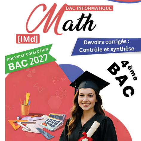 [IMd] Maths-Devoirs bac informatique corrigés contrôle et synthèse pour toute l’année(noir)