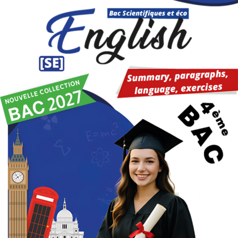 [SE] Anglais-summary, paragraphs, language,exercices- with correction-Bac Scientifique etbac (couleurs)