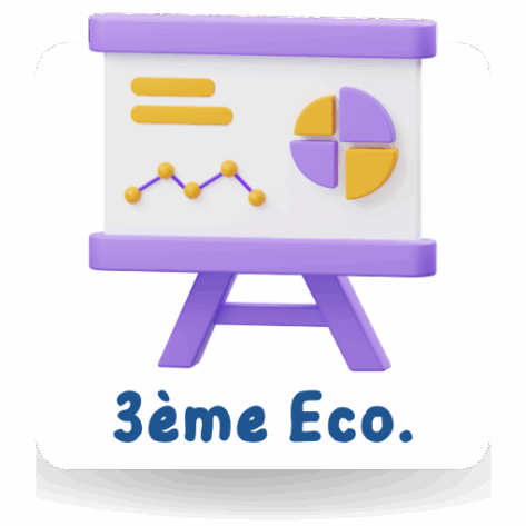 [3E1] 3éme économie 2026 - résumées et exercices corrigée-1er trimestre