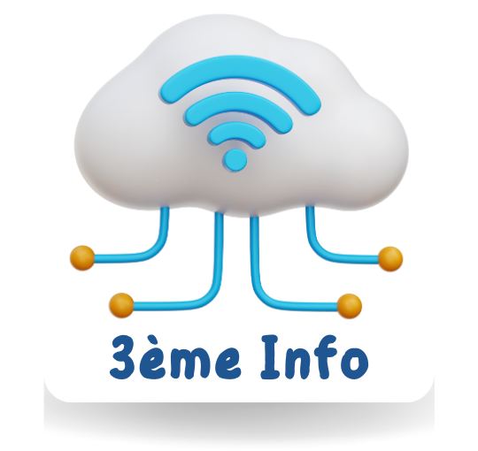 [3I1] 3ème info- résumée et exercices corrigés-1er trimestre